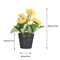 Fake Plants sunflower Faux Plants Indoor Tall for Home Office Living Room Outdoor Decor